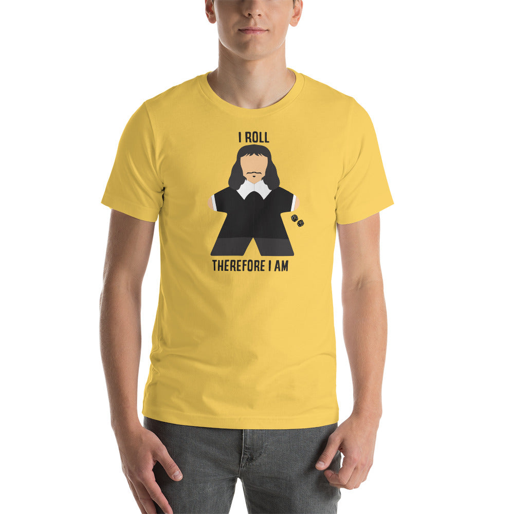 Funny Descartes Board Game Meeple Unisex T-Shirt