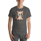 Cute Cat Rolling D&D Role Playing Dice Unisex T-Shirt