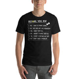 BIG SIZES - Before You Ask - Funny Unisex Board Game T-Shirt