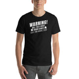 Warning! Will Talk About Board Games For Hours Funny Unisex T-shirt