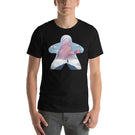 Fantasy Landscape in a Meeple Unisex t-shirt