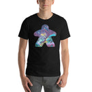 Magical Fantasy Mushroom Forest in a Board Game Meeple Unisex t-shirt