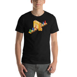 Board Game Meeple Production from Pawns Funny Unisex T-shirt