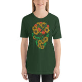 Sunflowers with D&D Role Playing Game Dice Unisex T-Shirt