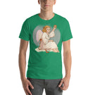 Christmas Angel Holding a D20 D&D Role Playing Game Dice Unisex T-Shirt