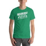 Warning! Will Talk About Board Games For Hours Funny Unisex T-shirt