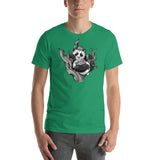 Panda Playing Board Game on a Tree Unisex T-shirt