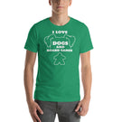 I Love Dogs and Board Games Unisex T-shirt