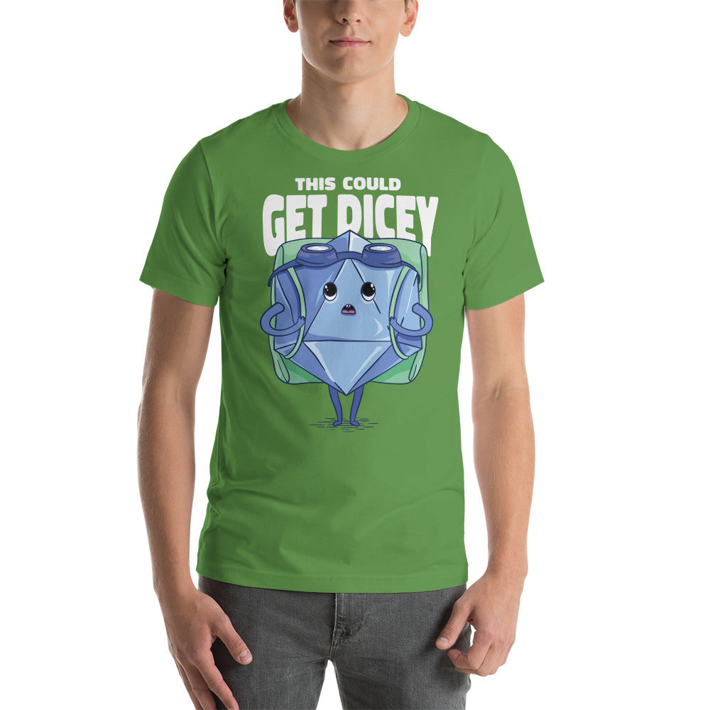 This Could Get Dicey - Funny D20 D&D Dice Unisex T-Shirt