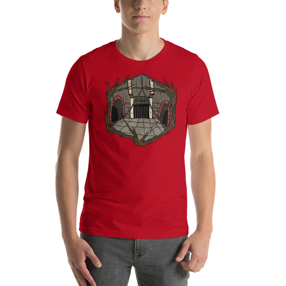 Dungeon in D20 D&D Role Playing Dice Unisex T-Shirt