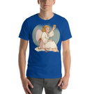 Christmas Angel Holding a D20 D&D Role Playing Game Dice Unisex T-Shirt