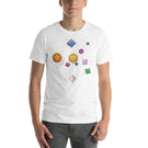 Role Playing Game / D&D Polyhedral Dice Solar System Unisex T-Shirt