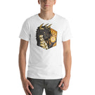 Dragon Holding a D20 Role Playing Game Dice Unisex T-shirt