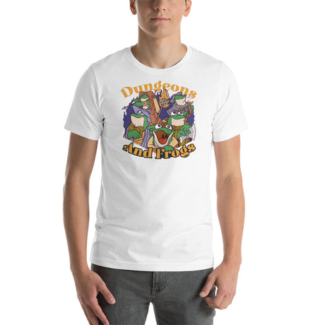 Dungeons & Frogs Funny Unisex T-shirt