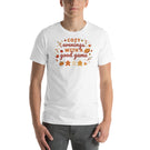 Cozy Evenings with a Good Game Unisex Board Game T-shirt