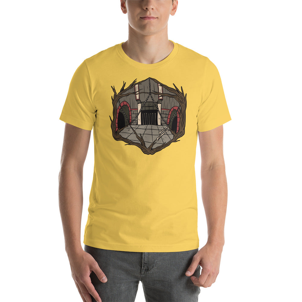 Dungeon in D20 D&D Role Playing Dice Unisex T-Shirt