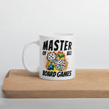 Master of All Board Games - Board Game Mug - Double Sided