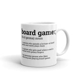 Board Gamer Definition Funny Board Game Mug - Double Sided