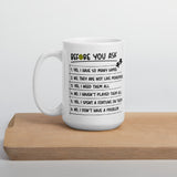 Before You Ask - Funny Double Sided Board Game Mug