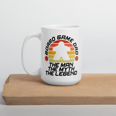 Board Game Dad - Double Sided Board Game Mug